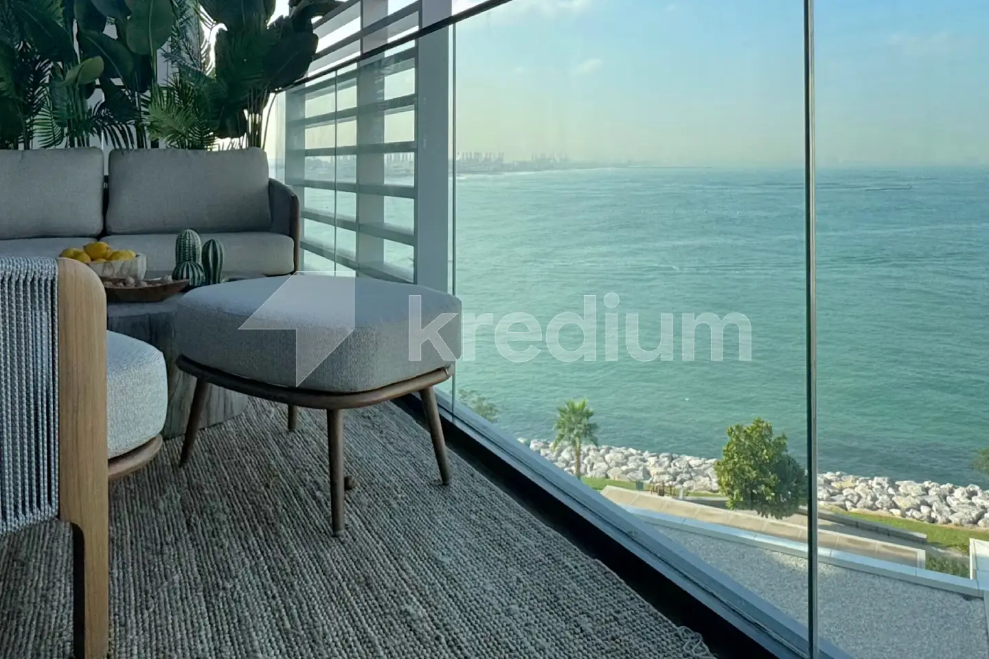 Bluewaters Residences | 3-bed | Full sea view
