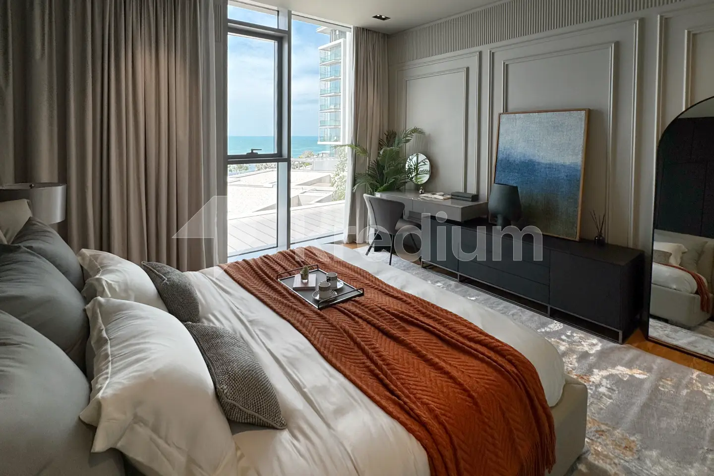 Bluewaters Residences | 3 bed | Amazing sea view
