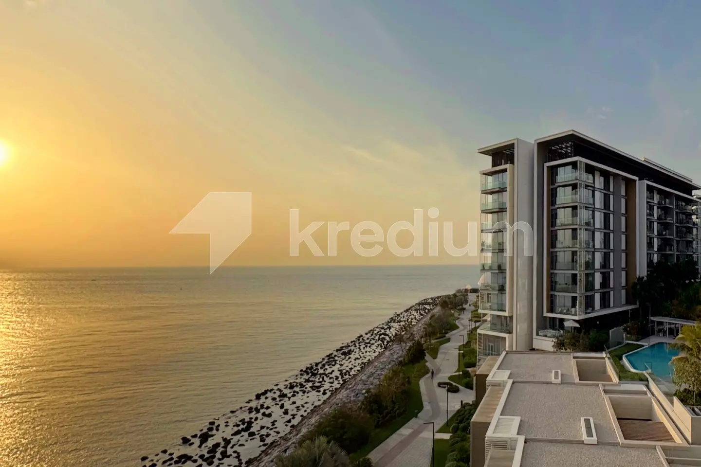 Bluewaters Residences | 3-bed | 230sq.ft | Sea view
